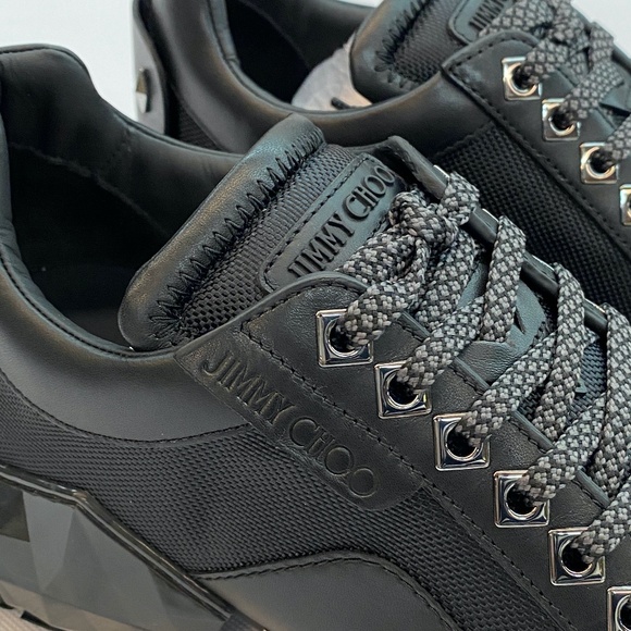 NIB Jimmy Choo Black Diamond/M Sneakers Size 41 main image 13
